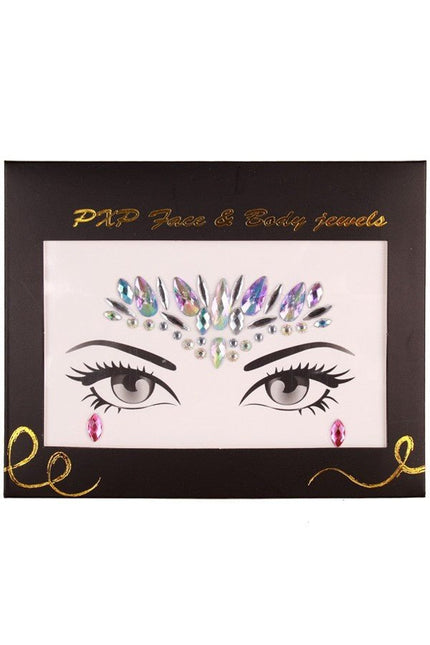 PXP Gezicht Sticker Face Jewels Model D van PXP Professional Colours koop je bij Partywinkel