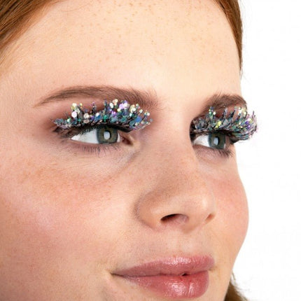 PXP Nep Wimpers Glitter Glow In The Dark Mermaid Calypso van PXP Professional Colours koop je bij Partywinkel