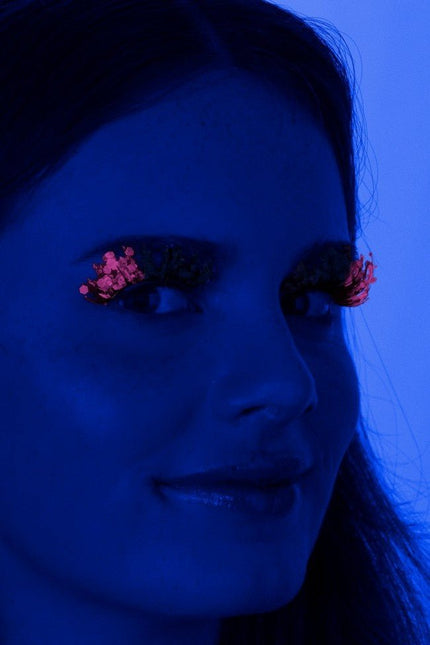 PXP Nep Wimpers Glitter UV Roze Barranquilla van PXP Professional Colours koop je bij Partywinkel