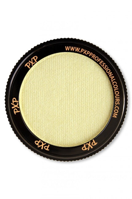 PXP Schmink Soft Metallic Yellow 30gr van PXP Professional Colours koop je bij Partywinkel