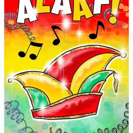 Raamsticker Alaaf 25cm van PartyXplosion koop je bij Partywinkel