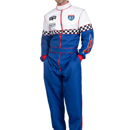 Race Jumpsuit Heren Leg Avenue - Partywinkel - 714718572369