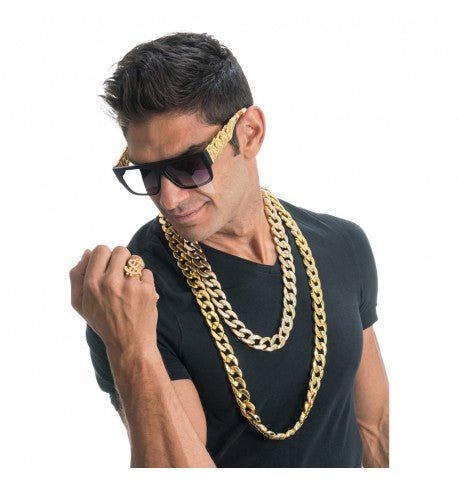 Rapper Verkleedset 4delig van CHAKS koop je bij Partywinkel