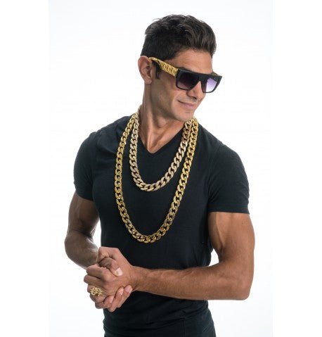 Rapper Verkleedset 4delig van CHAKS koop je bij Partywinkel