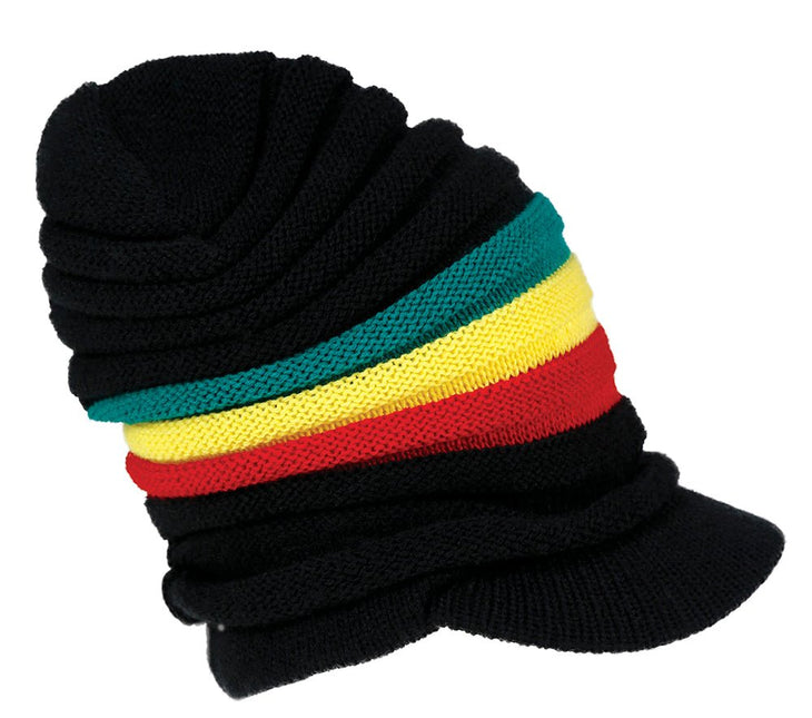 Rasta Muts Met Vizier - Partywinkel - 8434077138182