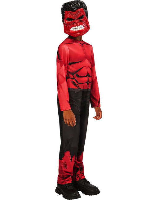 Chłopięcy kostium Czerwonego Hulka