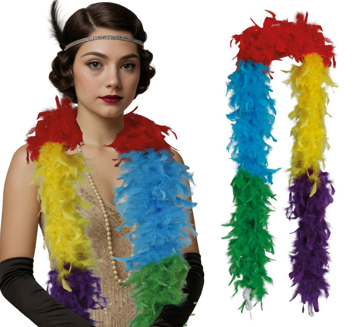 Regenboog Boa van Fiestas Guirca koop je bij Partywinkel