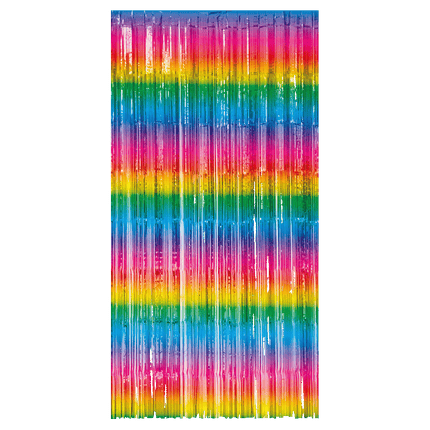 Regenboog Deurgordijn 2m - Partywinkel - 8716764236709