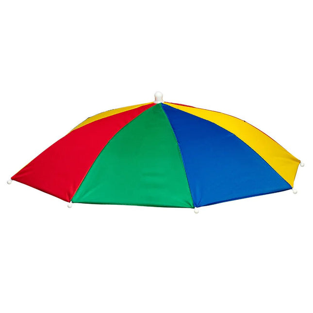 Regenboog Hoed Paraplu - Partywinkel - 8712026330420