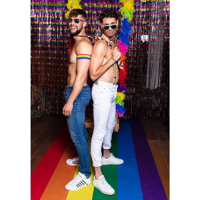 Regenboog Kostuum Set 3 delig van Boland koop je bij Partywinkel