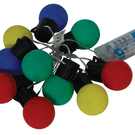 Regenboog Led Lampjes 1,5cm - Partywinkel - 8434077315323