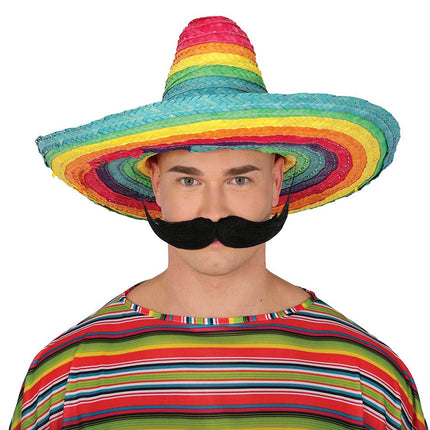 Regenboog Sombrero 50cm - Partywinkel - 8434077137567