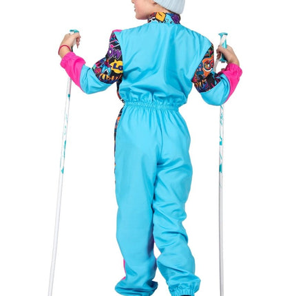 Retro skipak 80's print - Partywinkel - 8720059063628