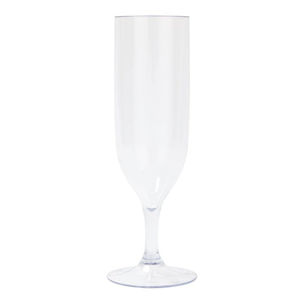 Reusable Semi Tranparent Glasses Reusable Semi Tranparent Champagne Glasses 2St van Procos koop je bij Partywinkel