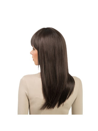 Peruka Rihanna, brązowa, 58 cm