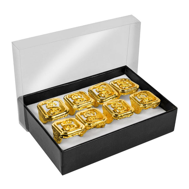 Ring Dollar 8st van Boland koop je bij Partywinkel