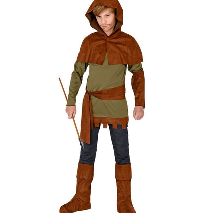 Robin Hood Kostuum Kind 5 delig - Partywinkel - 8003558300655