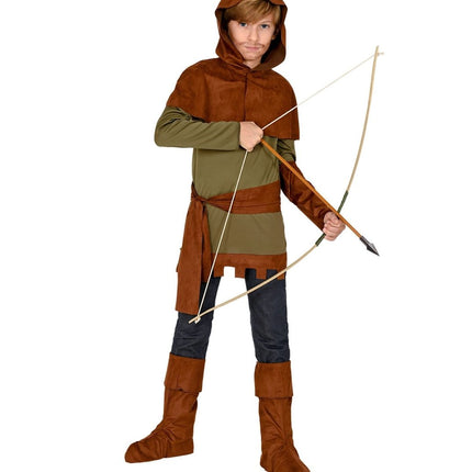 Robin Hood Kostuum Kind 5 delig - Partywinkel - 8003558300655