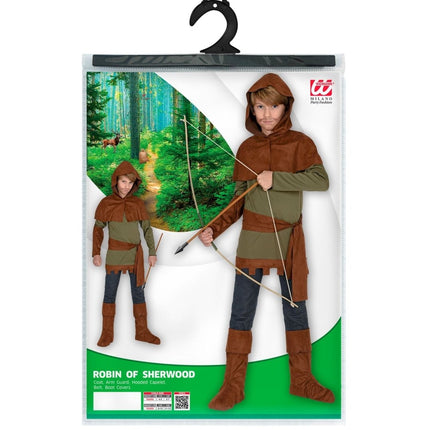 Robin Hood Kostuum Kind 5 delig - Partywinkel - 8003558300655