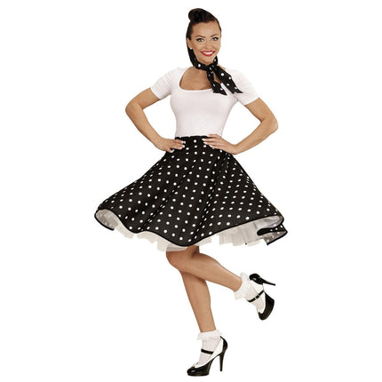 Rock N Roll 50S Verkleedset Zwart 2 delig van Widmann koop je bij Partywinkel