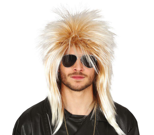 Rock Pruik Blond van Fiestas Guirca koop je bij Partywinkel