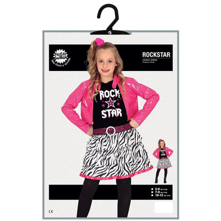 Rockstar Kostuum Meisje van Fiestas Guirca koop je bij Partywinkel