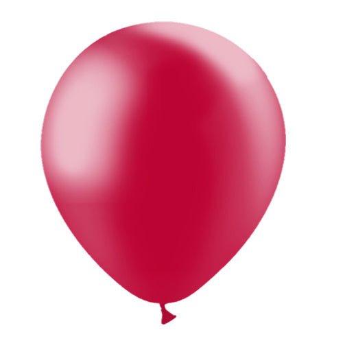 Rode Ballonnen Metallic 30cm 10st - Partywinkel - 8436540892140