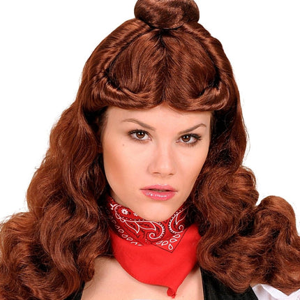 Rode Bandana Patroon van Widmann koop je bij Partywinkel