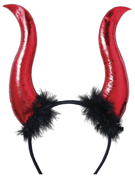Rode Halloween Haarband Duivelhoorns van Fiestas Guirca koop je bij Partywinkel