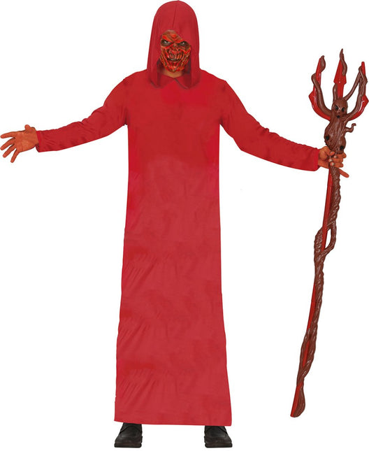 Rode Jurk Capuchon van Fiestas Guirca koop je bij Partywinkel