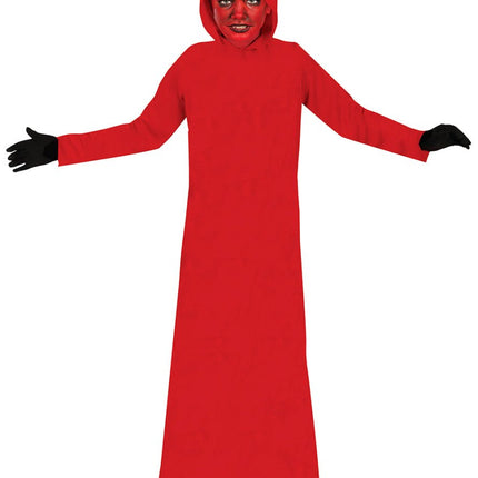 Rode Jurk Kind Capuchon van Fiestas Guirca koop je bij Partywinkel