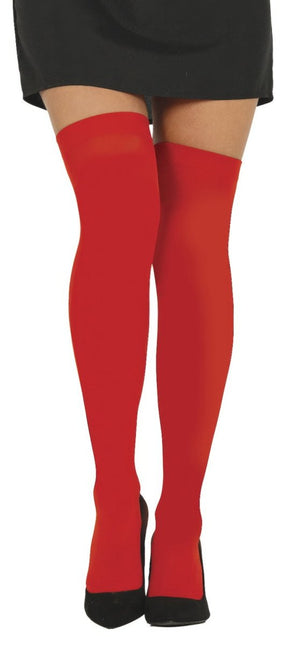 Rode Kousen Dames van Fiestas Guirca koop je bij Partywinkel