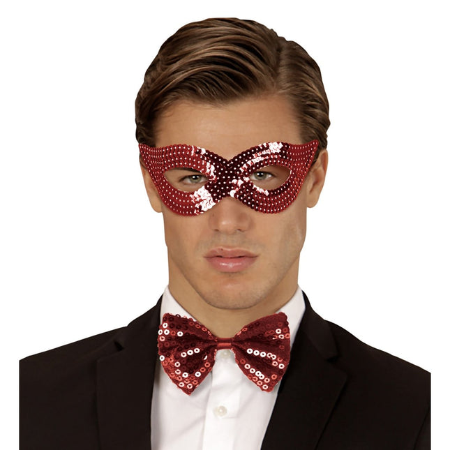Rode Oogmasker van Widmann koop je bij Partywinkel