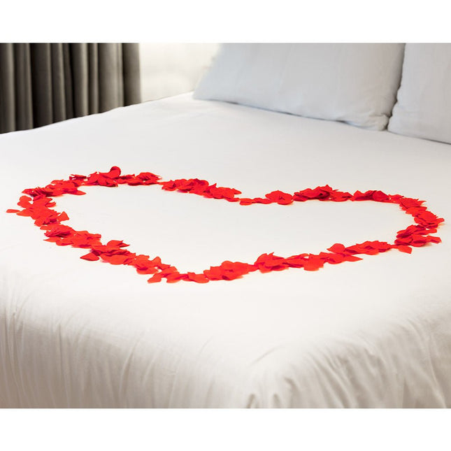 Rode Rozenblaadjes 288st van Boland koop je bij Partywinkel