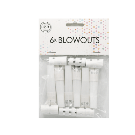 Roltongen Zilver 6st van WeFiesta koop je bij Partywinkel