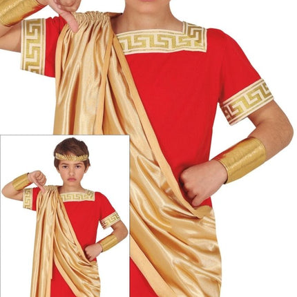 Romeins Kostuum Jongen 2 delig - Partywinkel - 8434077784693