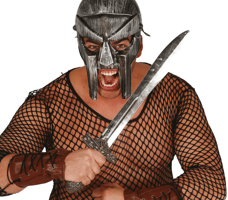 Romeins Zwaard Zilver 56cm van Fiestas Guirca koop je bij Partywinkel