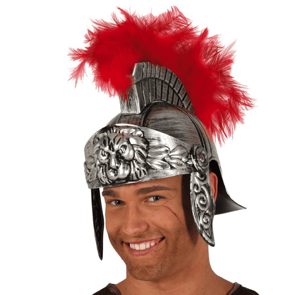 Romeinse Helm Zilver Kind van Fiestas Guirca koop je bij Partywinkel