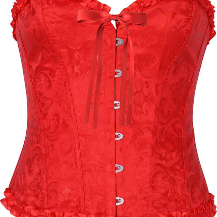 Rood Corset Dames Kant van Fiestas Guirca koop je bij Partywinkel