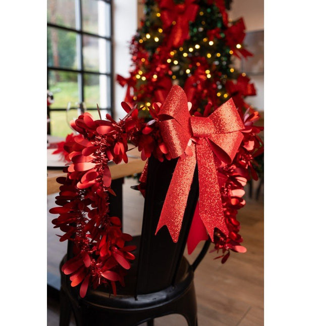 Rood Strik Glitters 39cm van CHAKS koop je bij Partywinkel