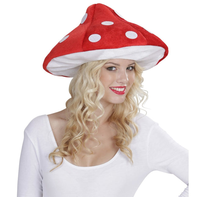 Rood Witte Hoed van Widmann koop je bij Partywinkel