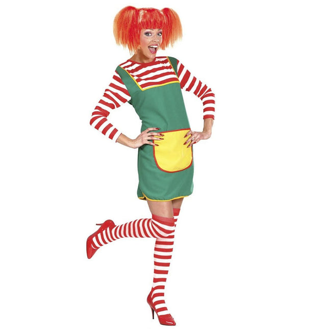 Rood Witte Kousen 64cm van Widmann koop je bij Partywinkel