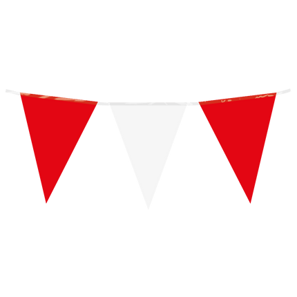 Rood Witte Slinger 10m - Partywinkel - 8716764245435