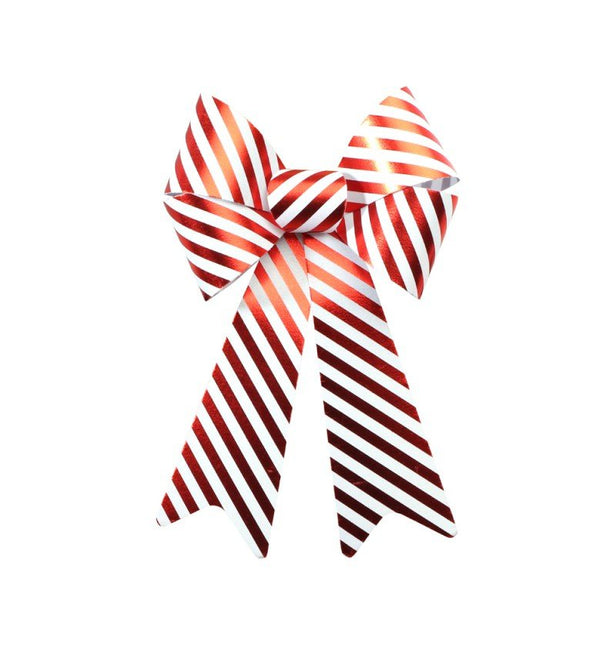 Rood Witte Strik Gestreept 38cm van CHAKS koop je bij Partywinkel