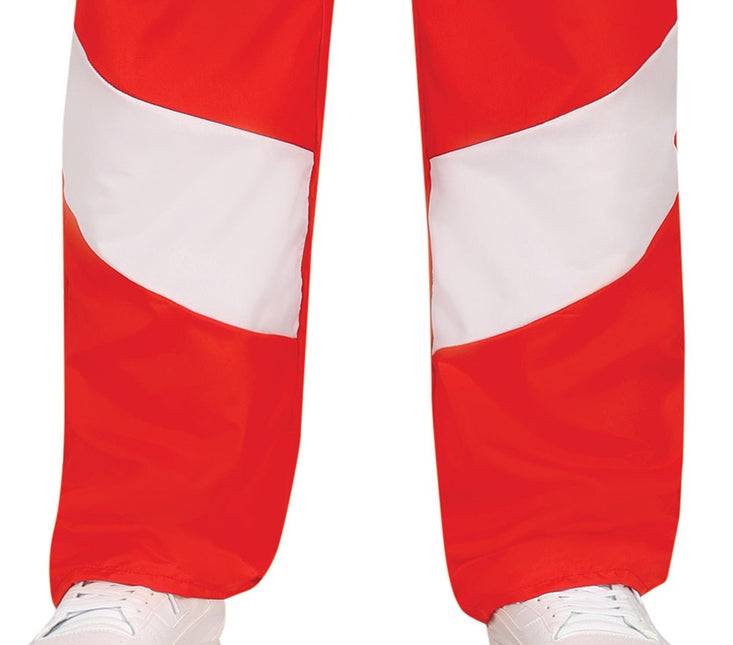 Rood Witte Trainingspak Fout Heren van Fiestas Guirca koop je bij Partywinkel