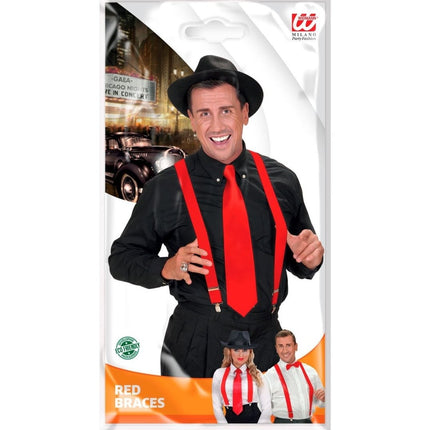 Rood Zilveren Bretels van Widmann koop je bij Partywinkel