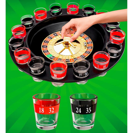 Rood Zwarte Drankspel Roulette van Widmann koop je bij Partywinkel