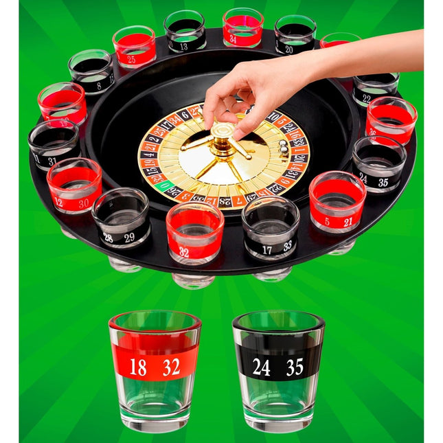 Rood Zwarte Drankspel Roulette van Widmann koop je bij Partywinkel