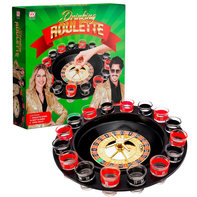 Rood Zwarte Drankspel Roulette van Widmann koop je bij Partywinkel