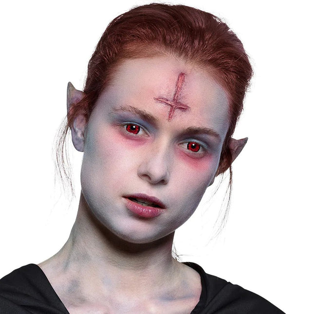 Rood Zwarte Kleurlenzen van Boland koop je bij Partywinkel